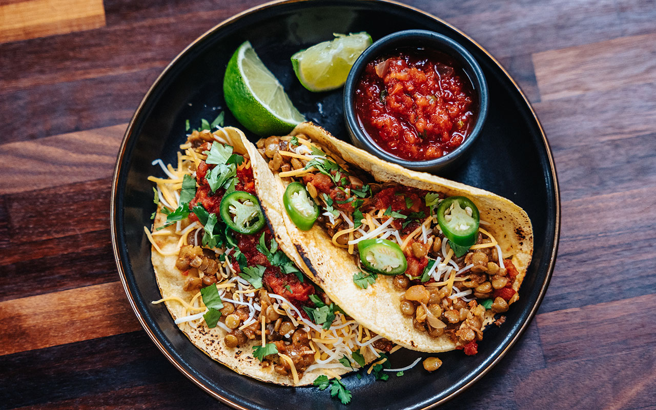 Tasty Lentil Tacos image.